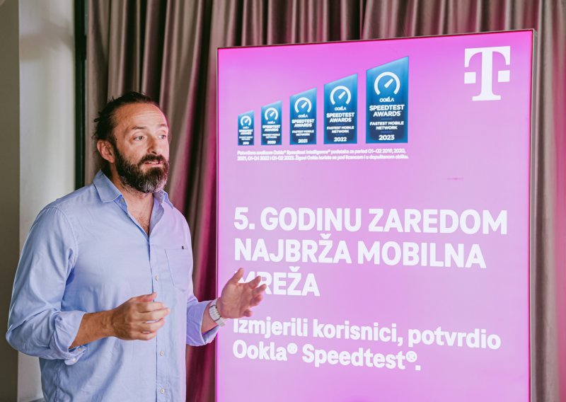 Mobilna mreža Hrvatskog Telekoma najbrža i najbolja petu godinu zaredom