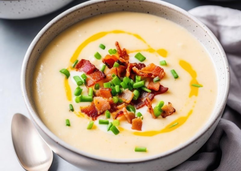 Slasna juha od krumpira, sira i pancete je specijalitet koji se jede iznova i iznova
