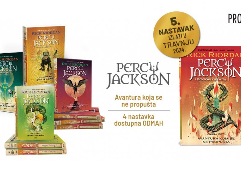 Stiže novi nastavak bestselera Ricka Riordana: trijumfalan uspjeh knjige i serije Percy Jackson i bogovi Olimpa