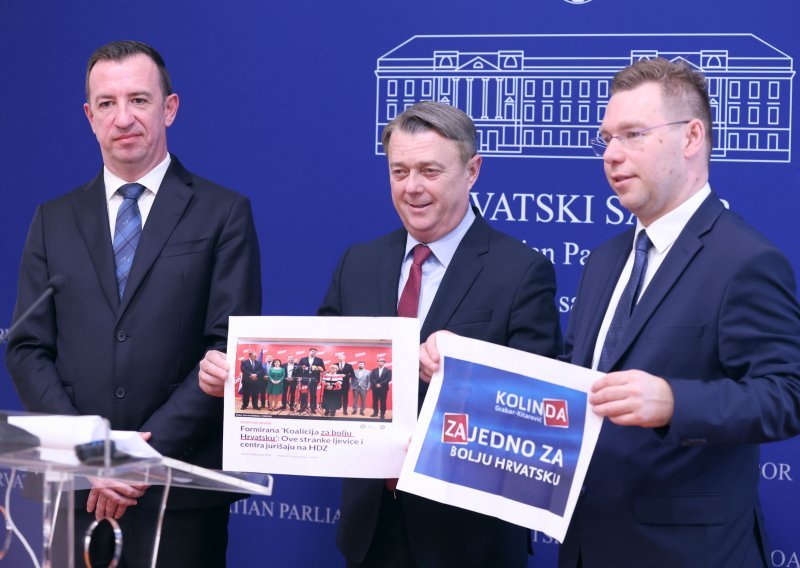 HDZ-ovci o lijevoj koaliciji: Ukrali su slogan od Grabar Kitarović. Nema niže!
