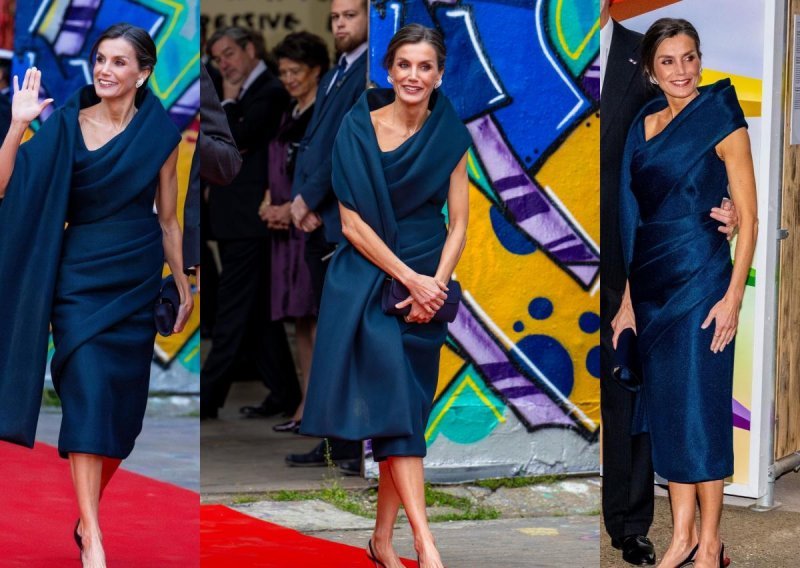 Ovo je vjerojatno jedna od najljepših haljina kraljice Letizije, zasjenila je čak i najtraženije cipele sezone