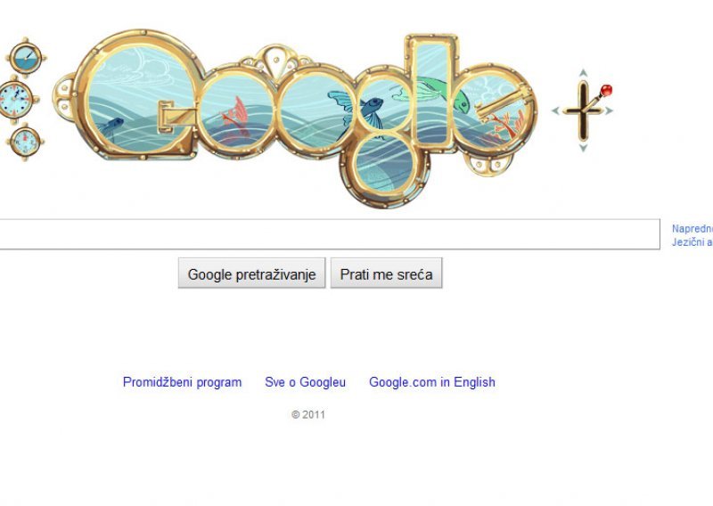 Podmornica Julesa Vernea na Googleu