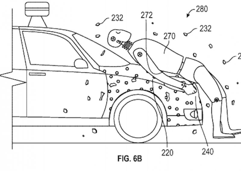 Googleov automobil će udarene pješake zalijepiti za vozilo