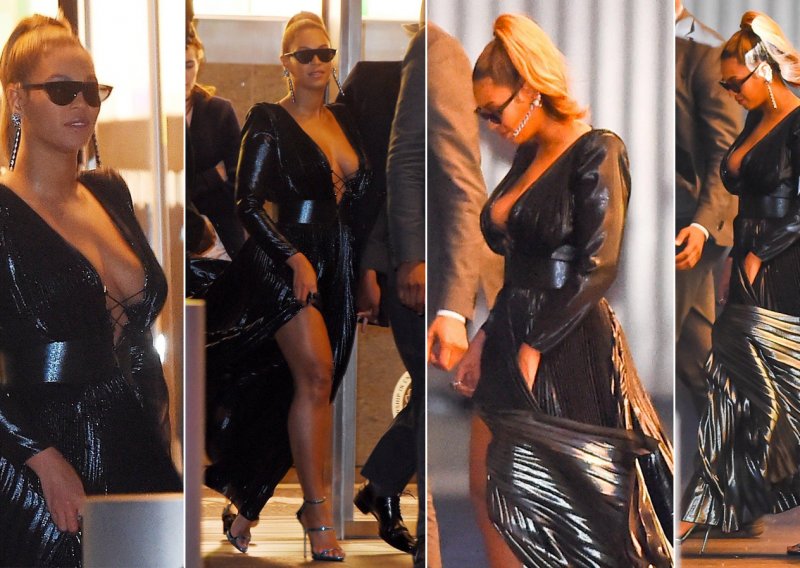 Beyonce napokon izašla iz kuće i u prvi plan istaknula obline