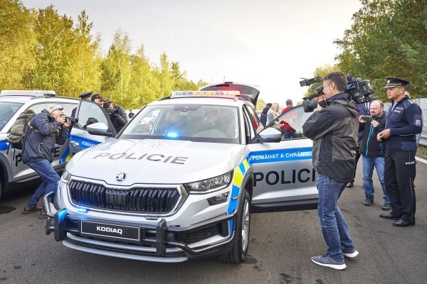 Škoda Kodiaq češke policije
